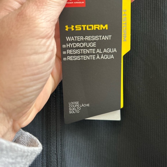 Under Armour NWT Men's woven 1/2 zip pullover windbreaker XL athletic casual - Picture 5 of 8